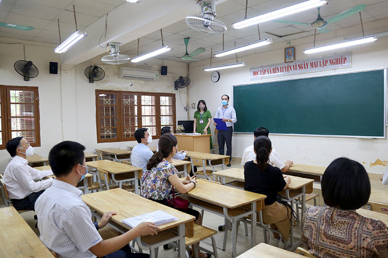 184 điểm thi THPT phải tổ chức diễn tập, không để lúng túng